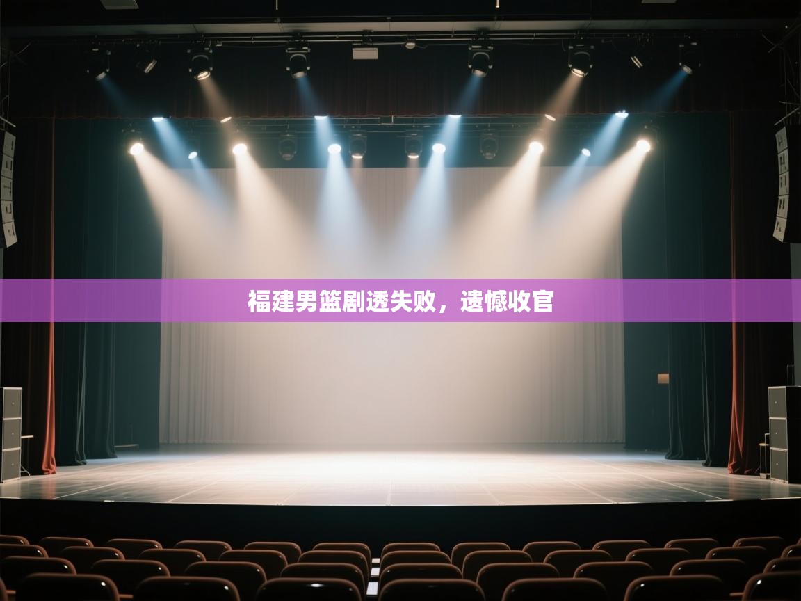 福建男篮剧透失败，遗憾收官  第1张