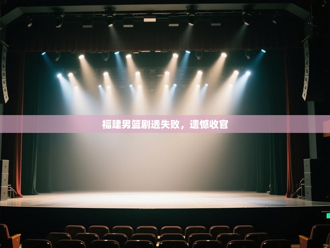 福建男篮剧透失败，遗憾收官  第2张