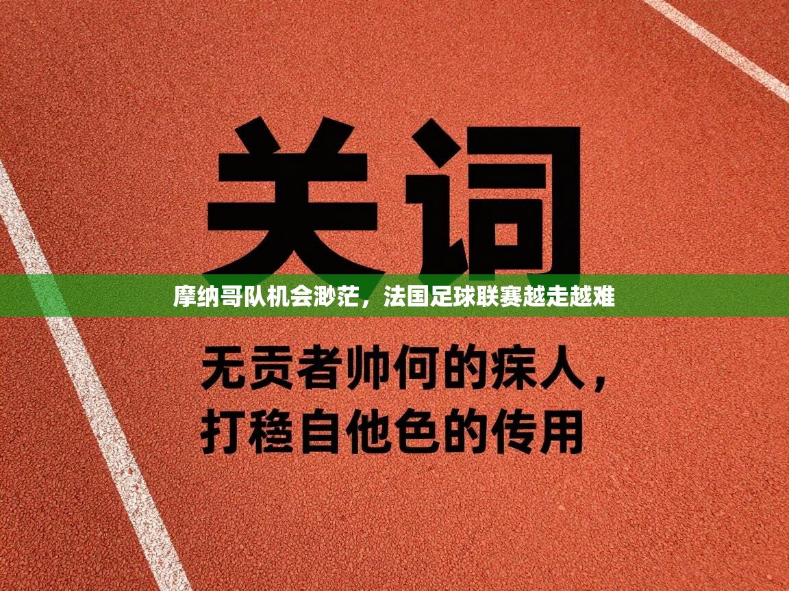 摩纳哥队机会渺茫,法国足球联赛越走越难 第1张
